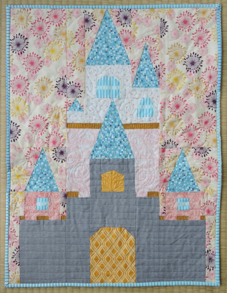 Disney Mini Quilt – Sleeping Beauty’s Castle