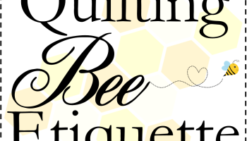 Quilting Bee Etiquette