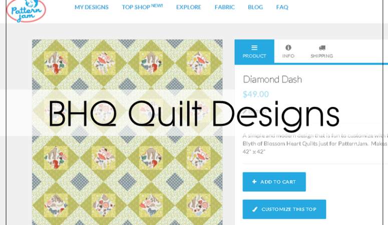 BHQ Quilt Top Designs – On Sale!
