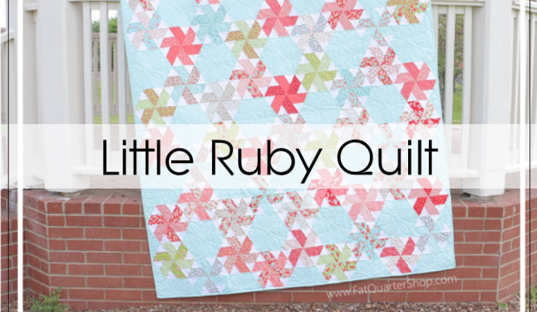 Little Ruby Sew Along: Quilt Assembly