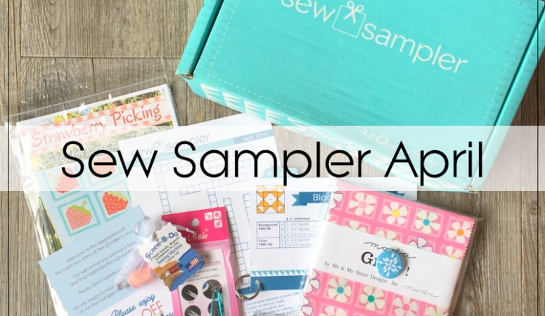 Sew Sampler April 2016