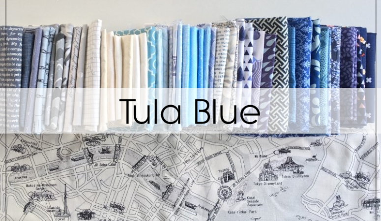Tula Blue Quilt: 1-10