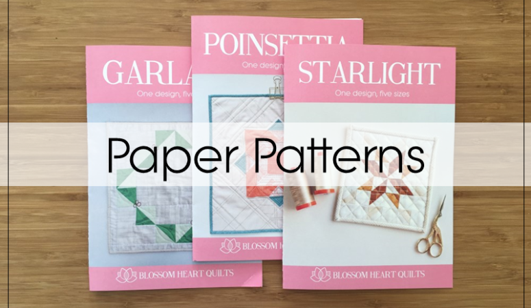 Paper patterns now available