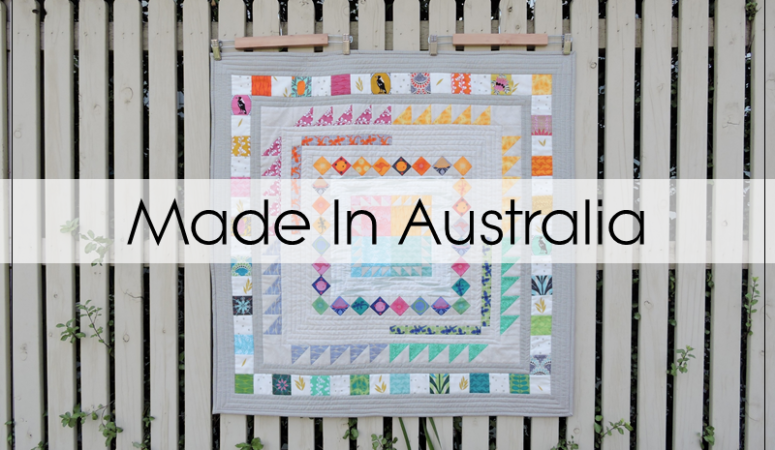 Made Modern In Australia: A Modern Medallion Mini Quilt