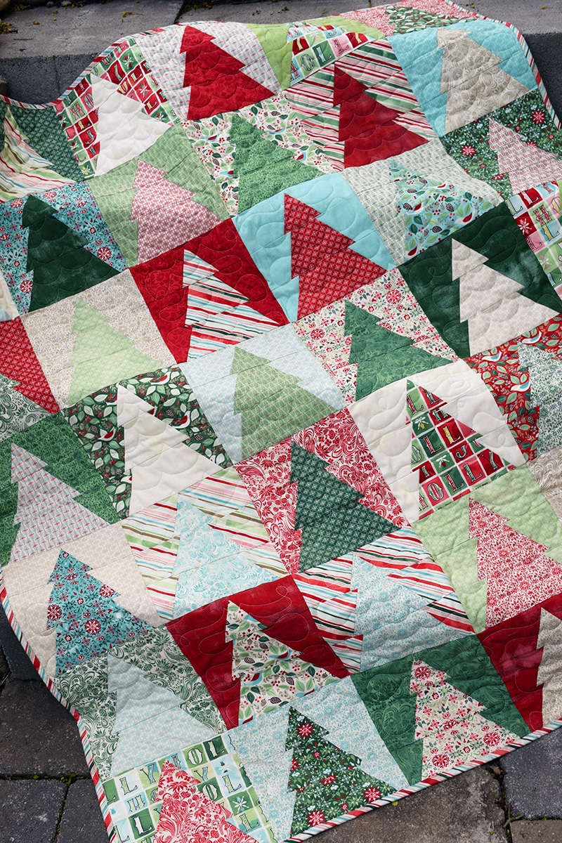 Christmas Tree Quilt Blocks | Blossom Heart Quilts | Modern Quilting ...
