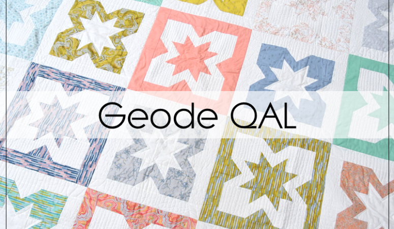 Announcing the Geode Quilt Along