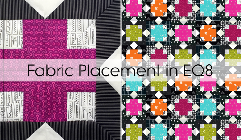 Choosing Fabric Placement in EQ8