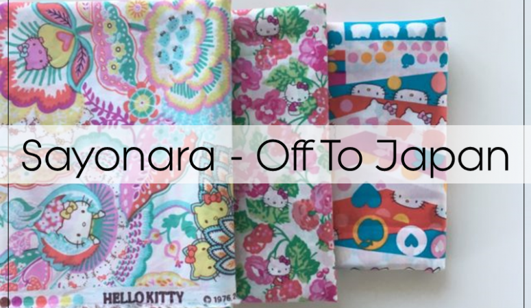 Sayonara – Off To Japan