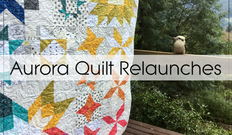 An Alison Glass Rainbow Quilt + Aurora BOM Relaunches