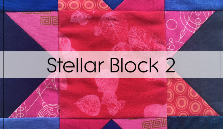 Stellar BOM – Month 2: Sawtooth Star quilt block and colour ideas