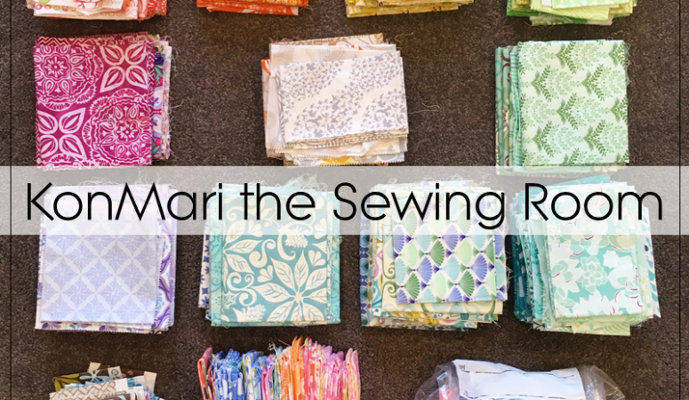 How To KonMari the Fabric Stash