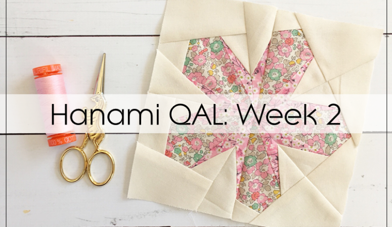Hanami QAL: Week 2 – Sewing Your Blocks