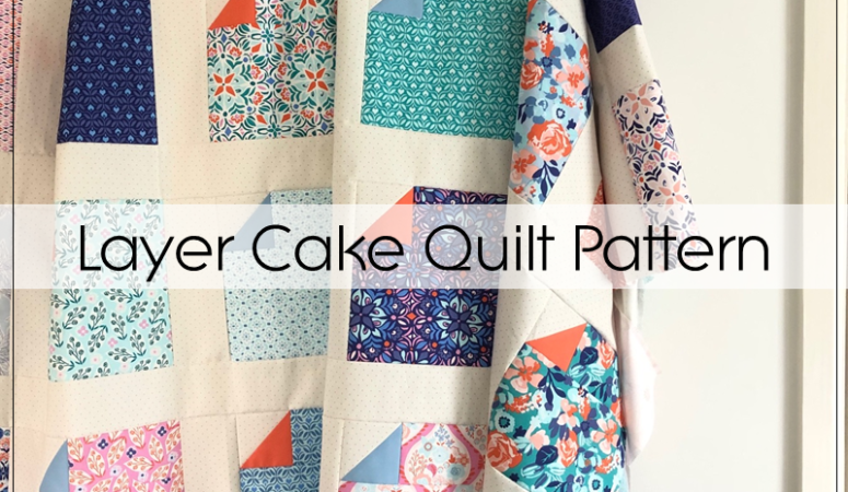 Origami – Layer Cake Quilt Pattern: Kate Spain version