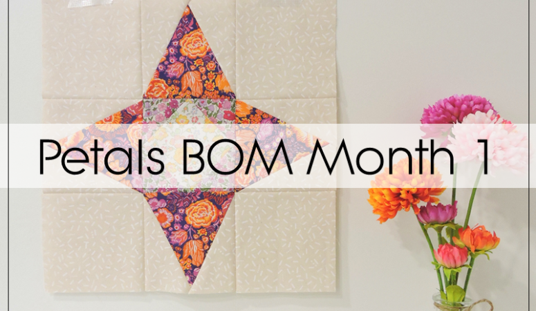 Petals BOM: An AccuQuilt Block of the Month