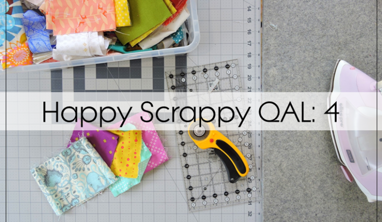 Happy Scrappy QAL: 8 Ribbon Blocks