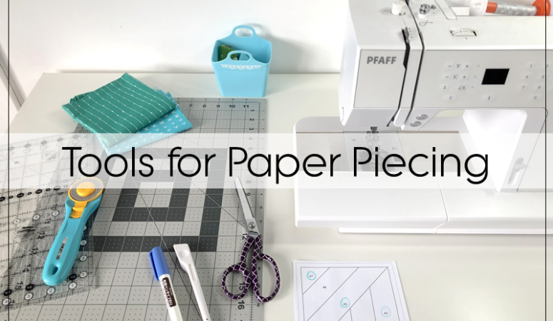 Grocery Store tools for foundation paper piecing