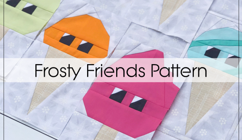 Frosty Friends – Ice Cream Quilt Block Patterns