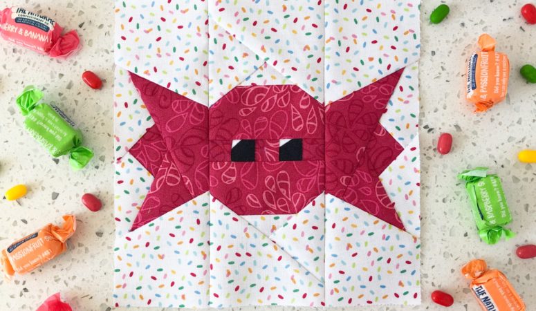 Candy quilt block pattern